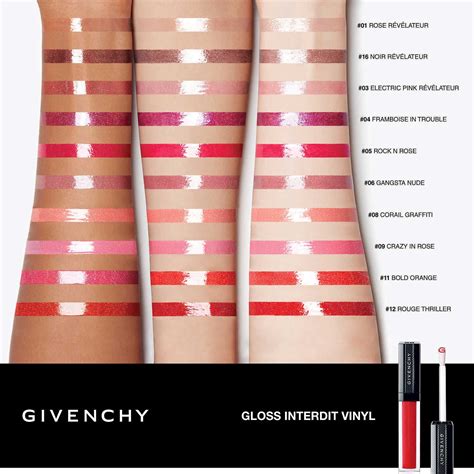 givenchy 117 lipstick|givenchy lip gloss interdit.